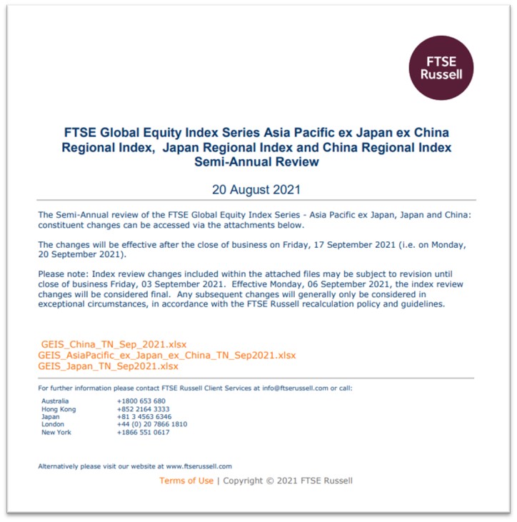 ”钱能钱包科技“被纳入富时指数